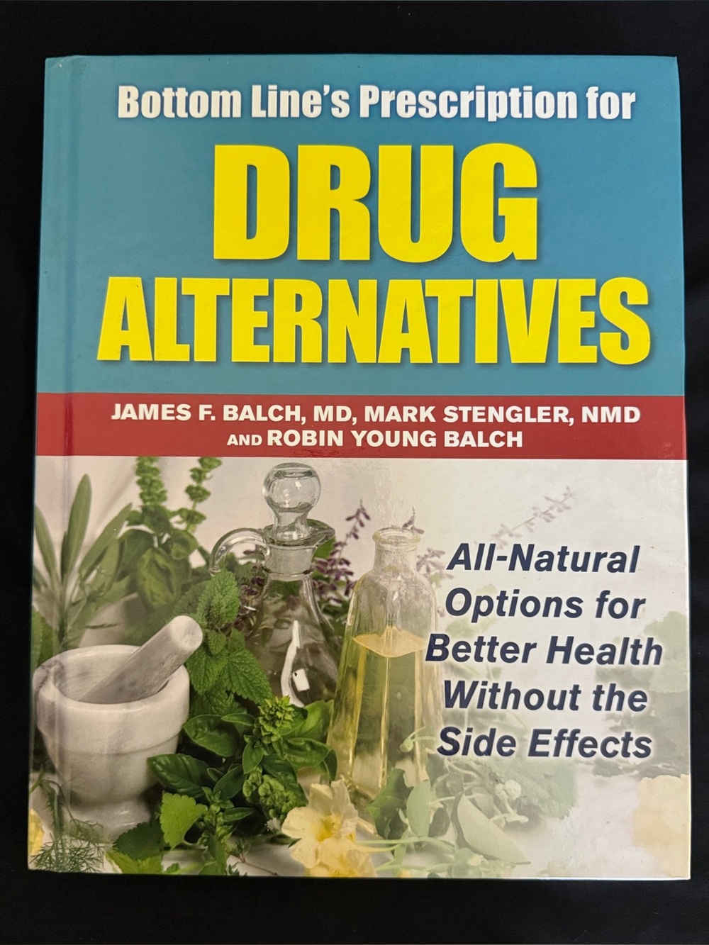 Hardcover Reference Book on Alternative Heath